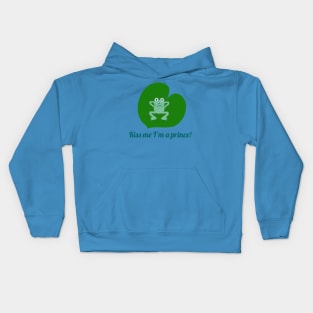 Frog prince Kids Hoodie